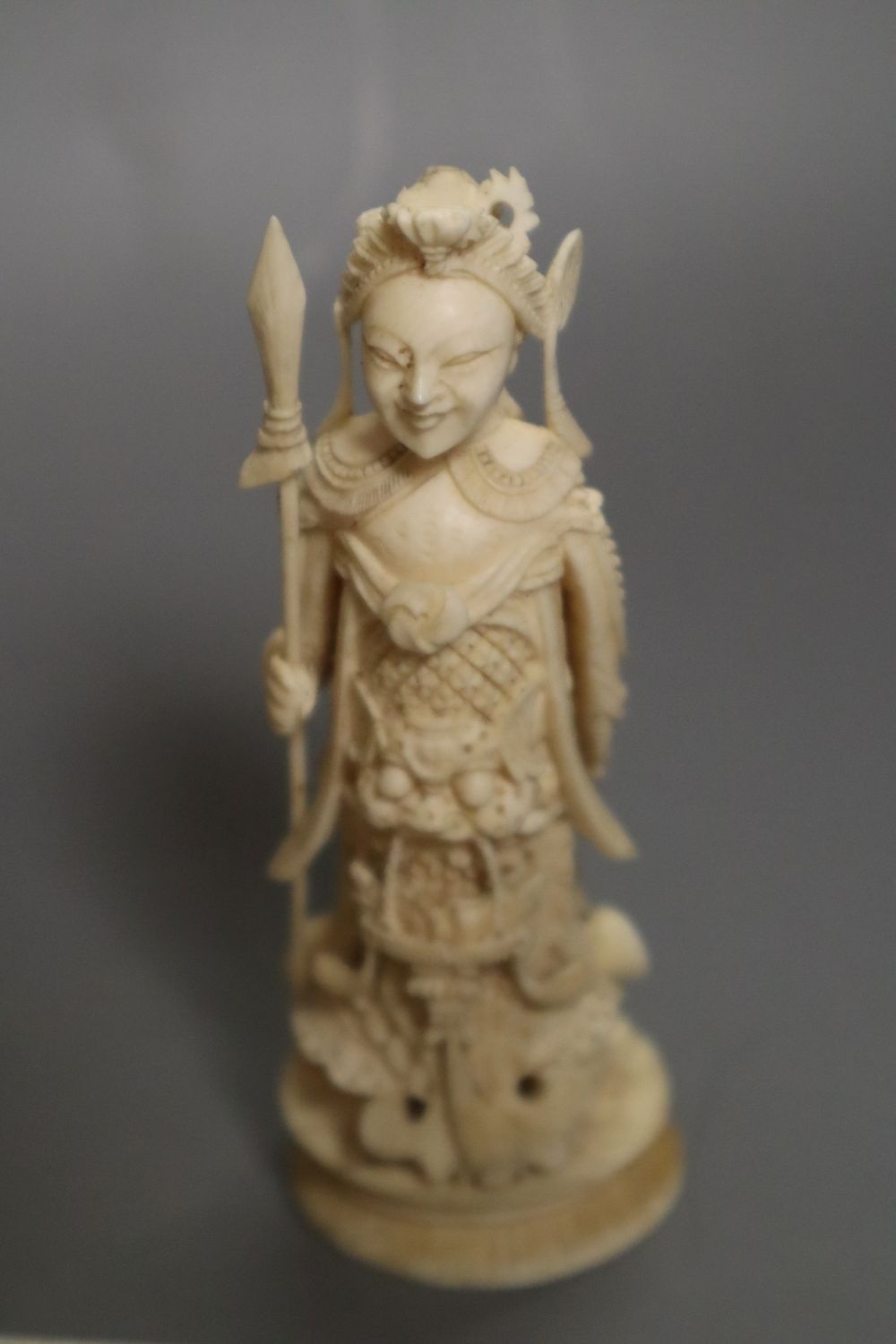 A group of Japanese and Chinese ivory figures and carvings, 19th/early 20th century, tallest 24cm